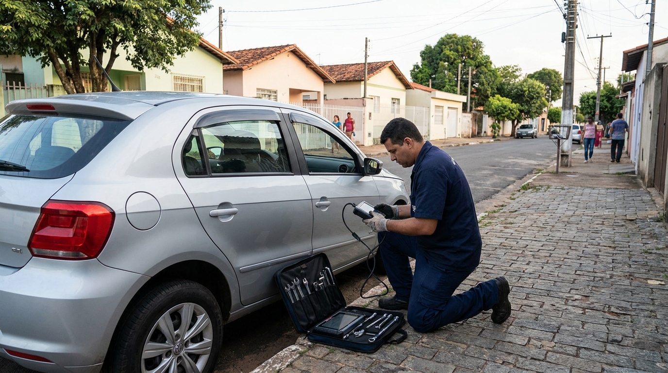 Programação de Chave Codificada no Abranches, Curitiba‑PR