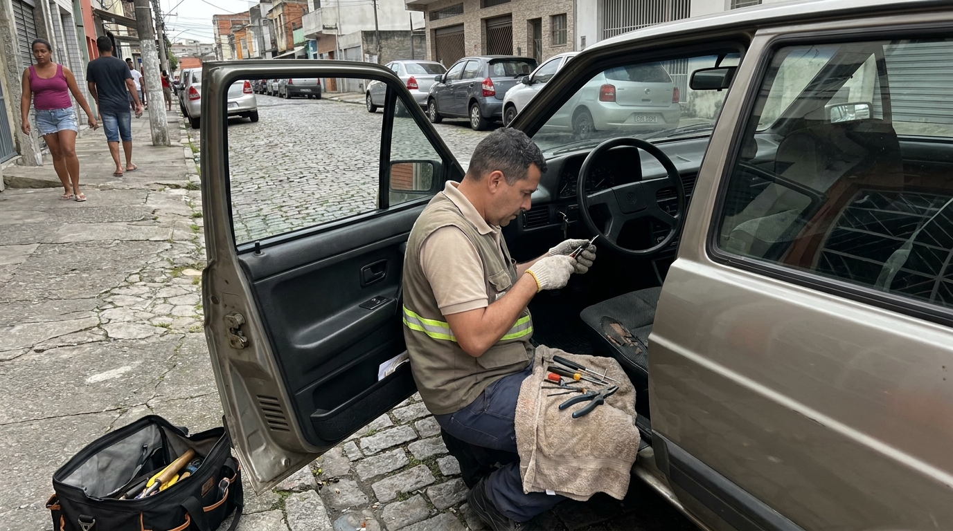 Reparo da Fechadura Afetada no Bacacheri, Curitiba‑PR